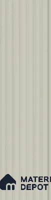 Ash Grey Plain Colour Look PN 00630 8 ft x 4 inch Charcoal Panel - 11 mm | Suitable for Feature Wall, TV Unit & Living Room | Width is Subjected to 5% Variation