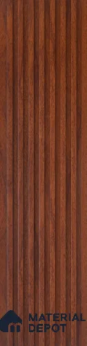 PN 06813 9.2 ft x 4.7 inch Charcoal Louvers/Panels - 12 mm