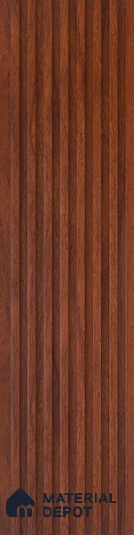 Wooden Look PN 06813 9.2 ft x 4.8 inch Charcoal Panel - 12 mm | Suitable for Living Room, Bedroom & TV Cabinet | Width is Subjected to 5% Variation