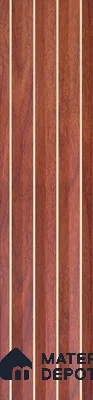 Wooden Look PN 06815 9.2 ft x 4.8 inch Charcoal Panel - 12 mm | Suitable for Living Room, Bedroom & TV Cabinet | Width is Subjected to 5% Variation