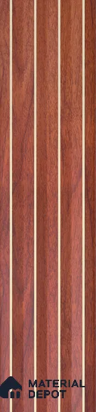 Wooden Look PN 06815 9.2 ft x 4.8 inch Charcoal Panel - 12 mm | Suitable for Living Room, Bedroom & TV Cabinet | Width is Subjected to 5% Variation