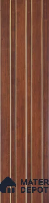 Wooden Look PN 06831 9.2 ft x 4.9 inch Charcoal Panel - 12 mm | Suitable for Living Room, Bedroom & TV Cabinet | Width is Subjected to 5% Variation
