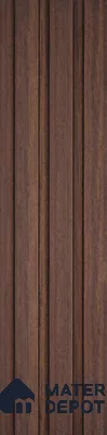 Wooden Look PN 06837 9.2 ft x 4.9 inch Charcoal Panel - 12 mm | Suitable for Living Room, Bedroom & TV Cabinet | Width is Subjected to 5% Variation