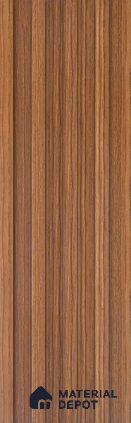 Wooden Look PN 06868 9.2 ft x 6.1 inch Charcoal Panel - 16 mm | Suitable for Living Room, Bedroom & TV Cabinet | Width is Subjected to 5% Variation