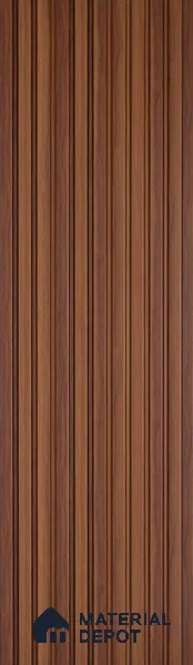Wooden Look PN 06916 8 ft x 6 inch Charcoal Panel - 6 mm | Suitable for Living Room, Bedroom & TV Cabinet | Width is Subjected to 5% Variation