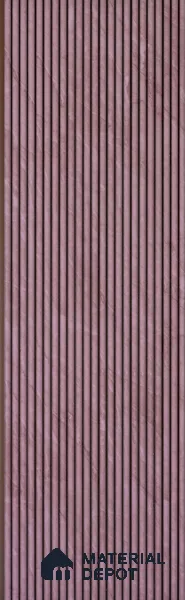 Pink Stone Look Charcoal Louver/Panel 8 ft x 6.1 inch - 7 mm | Ideal for Feature Wall, Living Room, Bedroom, Home, TV Unit | PN 07012