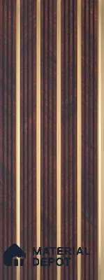 Wooden Look PN 07025 9.5 ft x 7.8 inch Charcoal Panel - 6 mm | Suitable for Feature Wall, TV Unit & Living Room | Width is Subjected to 5% Variation