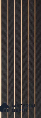 Wenge Brown Patterned Look PN 07044 9.5 ft x 7.8 inch Charcoal Panel - 6 mm | Suitable for Feature Wall, TV Unit & Living Room | Width is Subjected to 5% Variation