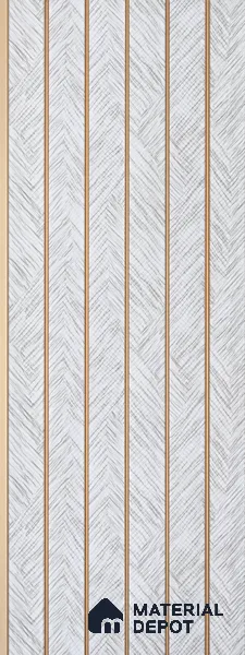 Dove Grey Patterned Look PN 07047 9.5 ft x 7.8 inch Charcoal Panel - 6 mm | Suitable for Feature Wall, TV Unit & Living Room | Width is Subjected to 5% Variation