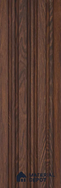 Wooden Look PN 07052 9.5 ft x 4.9 inch Charcoal Panel - 8 mm | Suitable for Feature Wall, TV Unit & Living Room | Width is Subjected to 5% Variation