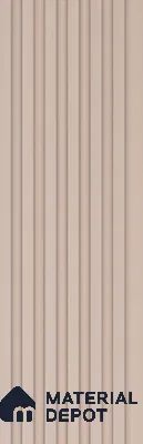 Cappuccino Beige Plain Colour Look PN 07071 9.5 ft x 4.9 inch Charcoal Panel - 10 mm | Suitable for Feature Wall, TV Unit & Living Room | Width is Subjected to 5% Variation