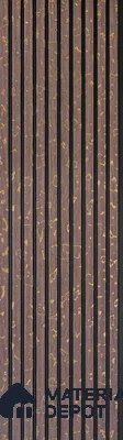 Mocha Brown Marble Look PN 07115 9.5 ft x 6 inch Charcoal Panel - 6 mm | Suitable for Feature Wall, TV Unit & Living Room | Width is Subjected to 5% Variation