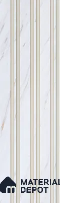 Dove Grey Marble Look PN 07122 9.5 ft x 6 inch Charcoal Panel - 6 mm | Suitable for Feature Wall, TV Unit & Living Room | Width is Subjected to 5% Variation