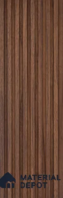 Wooden Look PN 07643 9.5 ft x 4.9 inch Charcoal Panel - 11 mm | Suitable for Feature Wall, Living Room & Bedroom | Width is Subjected to 5% Variation