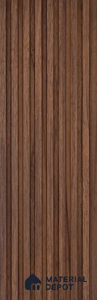 Wooden Look PN 07643 9.5 ft x 4.9 inch Charcoal Panel - 11 mm | Suitable for Feature Wall, Living Room & Bedroom | Width is Subjected to 5% Variation