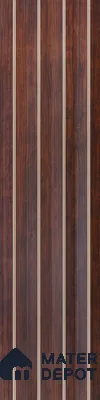 Wooden Look PN 07707 9.1 ft x 4.9 inch Charcoal Panel - 12 mm | Suitable for Living Room, Bedroom & TV Cabinet | Width is Subjected to 5% Variation