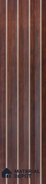 Wooden Look PN 07707 9.1 ft x 4.9 inch Charcoal Panel - 12 mm | Suitable for Living Room, Bedroom & TV Cabinet | Width is Subjected to 5% Variation