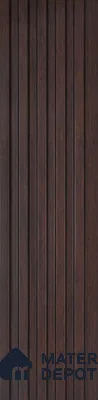 Wooden Look PN 07710 9.1 ft x 4.9 inch Charcoal Panel - 12 mm | Suitable for Living Room, Bedroom & TV Cabinet | Width is Subjected to 5% Variation