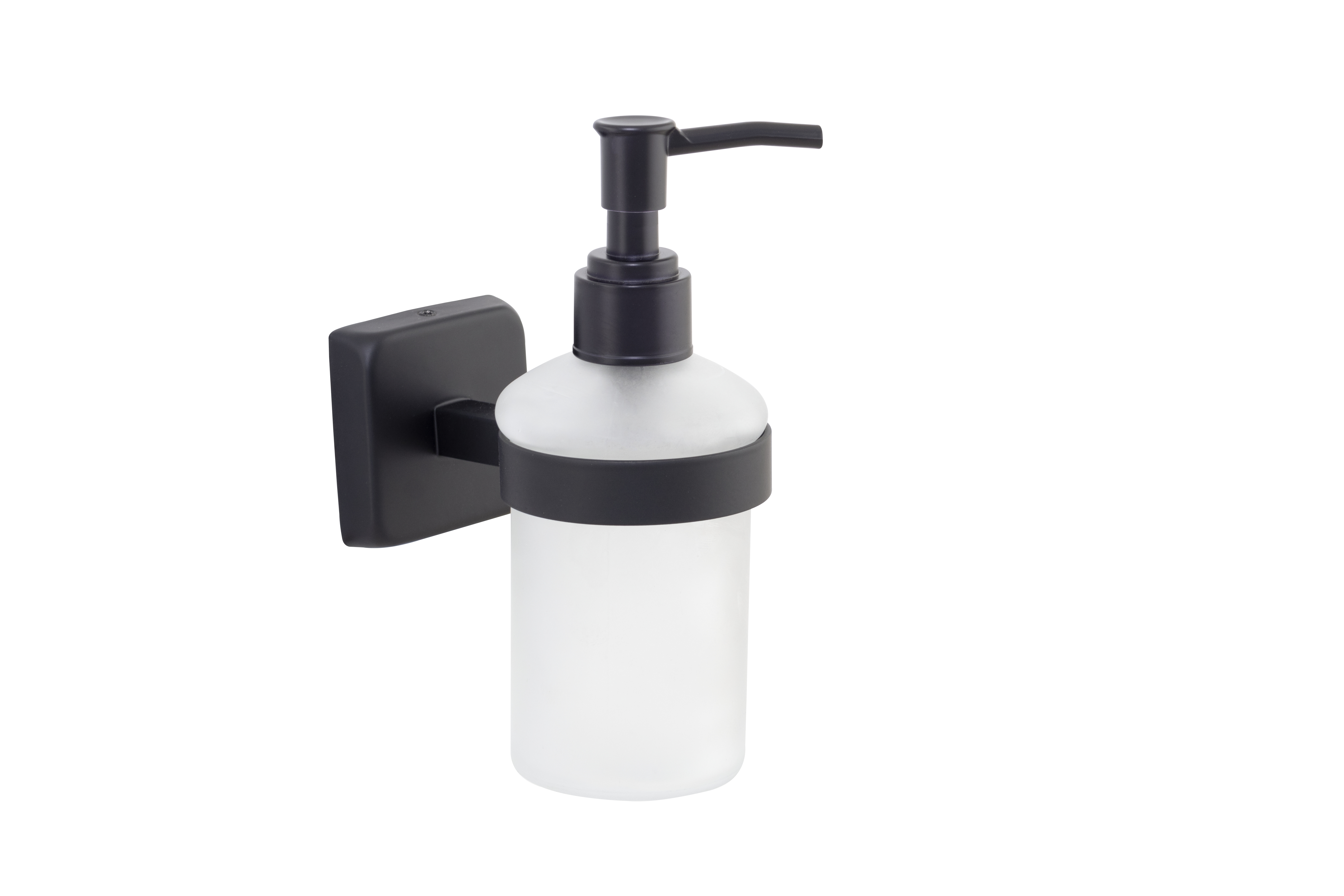 Liquid Soap Dispenser 9108-LSD Robiee Black Matt Finish SS 304 | 5 Years Warranty