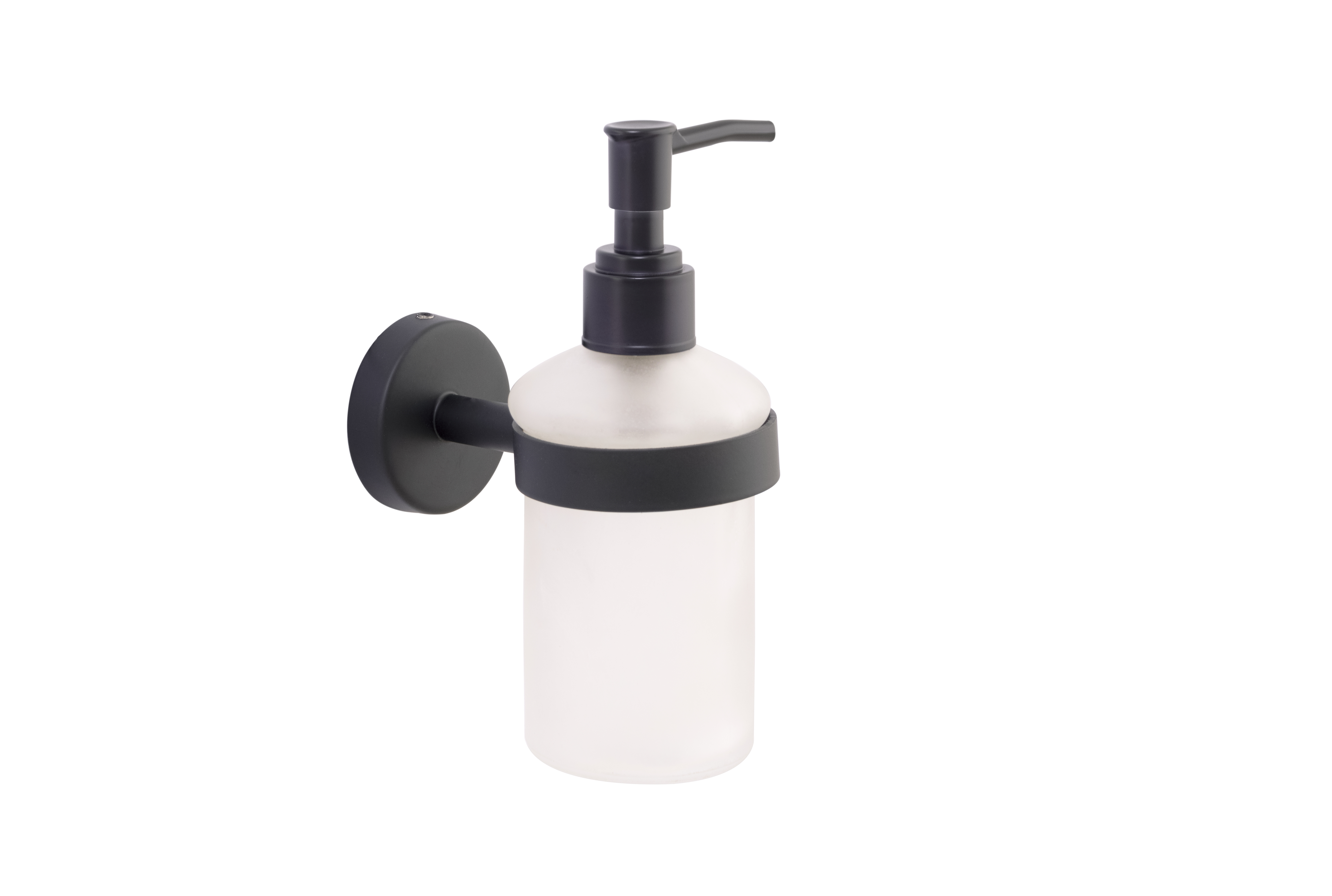 Liquid Soap Dispenser 9308-LSD Toucan Black Matt Finish SS 304 | 5 Years Warranty