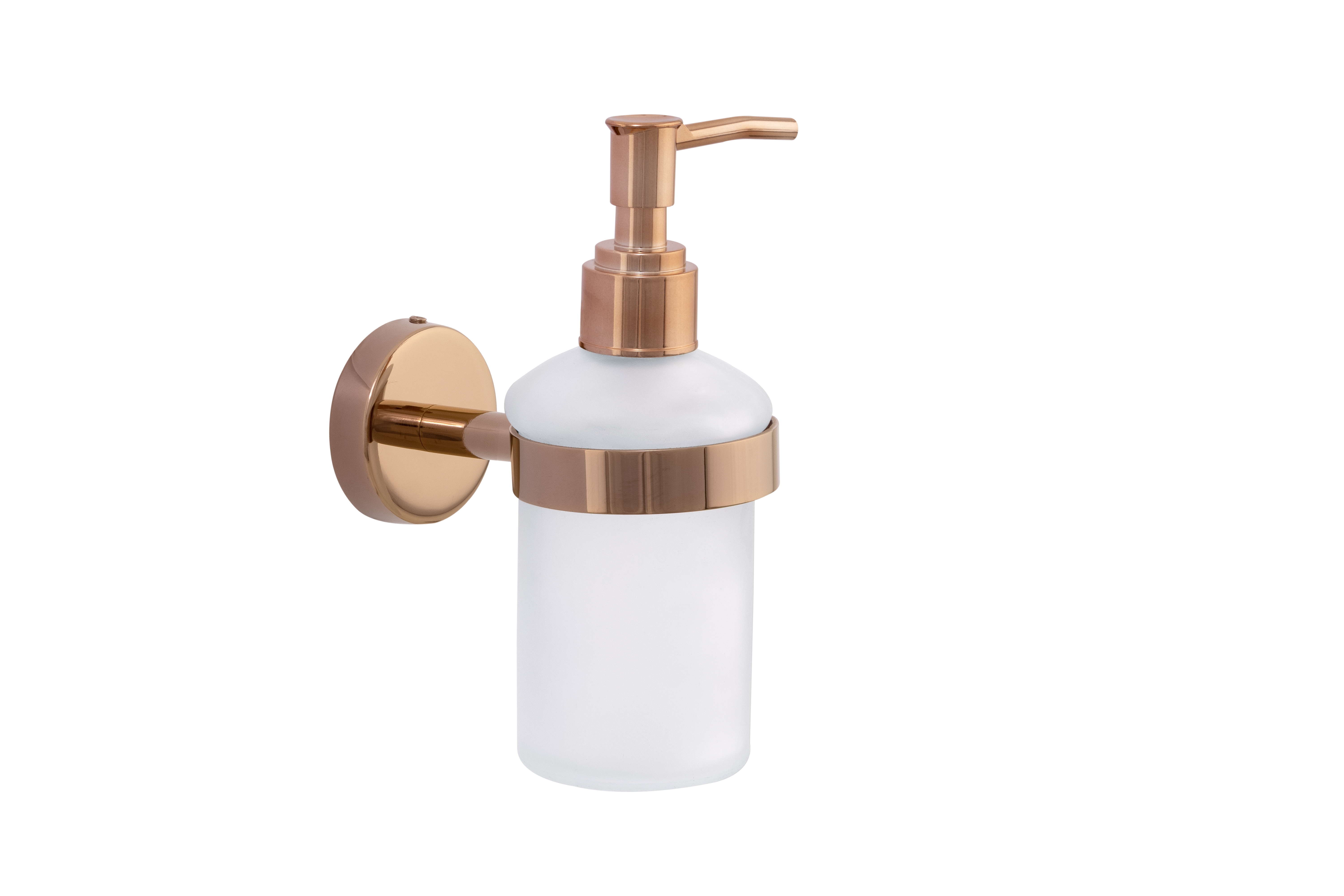 Liquid Soap Dispenser 9308-LSD Toucan Rose Gold Finish SS 304 | 5 Years Warranty