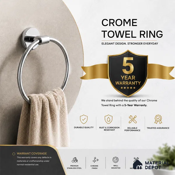 Napkin Ring 9303-NP Toucan Chrome Finish SS 304 | 5 Years Warranty