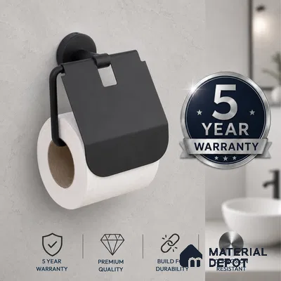 Paper Holder 9310-PH Toucan Black Matt Finish SS 304 | 5 Years Warranty