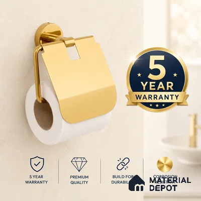 Paper Holder 9310-PH Toucan Gold Finish SS 304 | 5 Years Warranty