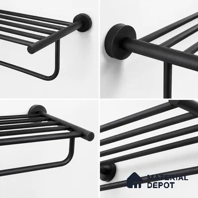 Towel Rack 9301-TWR Toucan Black Matt Finish SS 304 | 5 Years Warranty