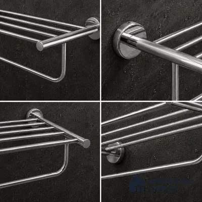Towel Rack 9301-TWR Toucan Chrome Finish SS 304 | 5 Years Warranty