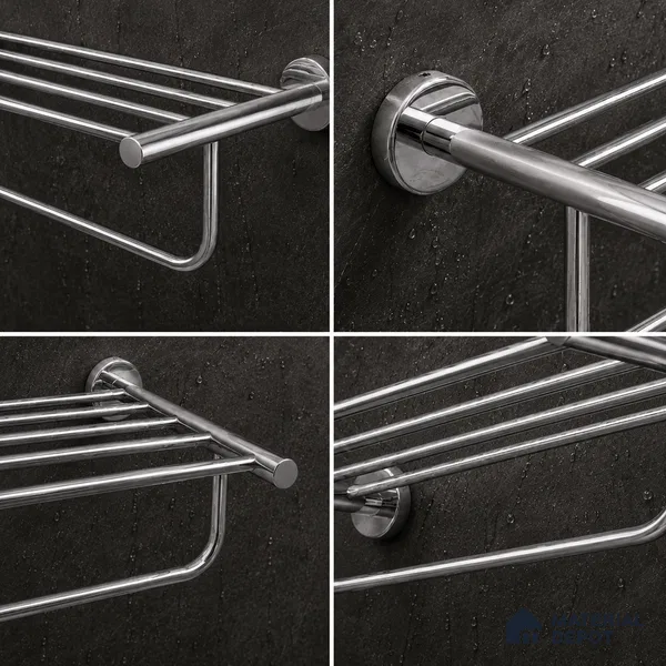 Towel Rack 9301-TWR Toucan Chrome Finish SS 304 | 5 Years Warranty