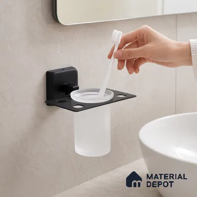 Tumbler Holder 9107-TH Robiee Black Matt Finish SS 304 | 5 Years Warranty