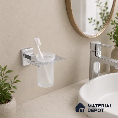 Tumbler Holder 9107-TH Robiee Chrome Finish SS 304 | 5 Years Warranty