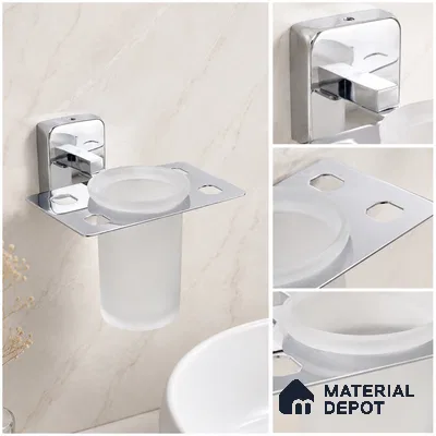 Tumbler Holder 9107-TH Robiee Chrome Finish SS 304 | 5 Years Warranty