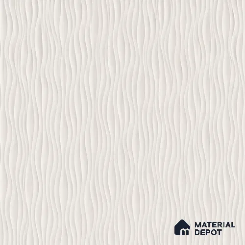 Vertical Wave 3D Decorative Wall 8 ft x 6 ft CNC Made HDHMR Panel - 17 mm