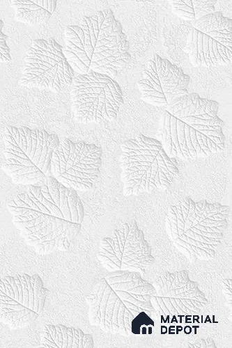 Snow Leaf Duco Paintable 7.5 ft x 10 ft CNC Made HDHMR Panel - 8 mm