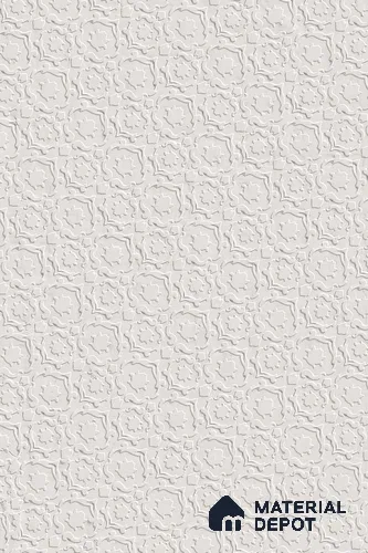 Snowflake Mosaic Duco Paintable 8.5 ft x 17 ft CNC Made HDHMR Panel - 8 mm