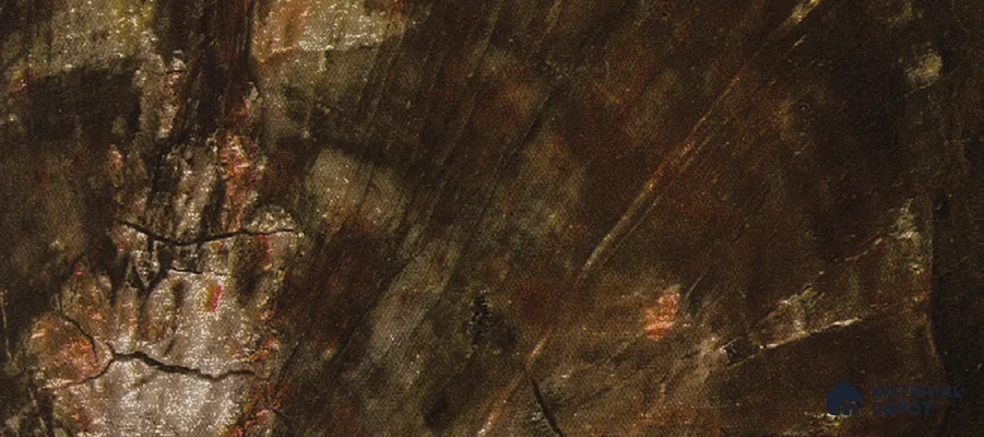 ALF 803 Black Marble 8 ft x 4 ft ACP Panel - 4 mm