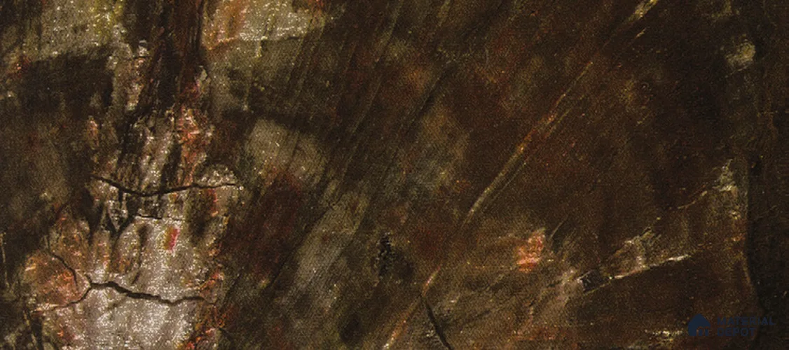 ALF 803 Black Marble 8 ft x 4 ft ACP Panel - 4 mm