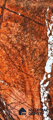 ALF 808 Red Emperador 8 ft x 4 ft ACP Panel - 4 mm
