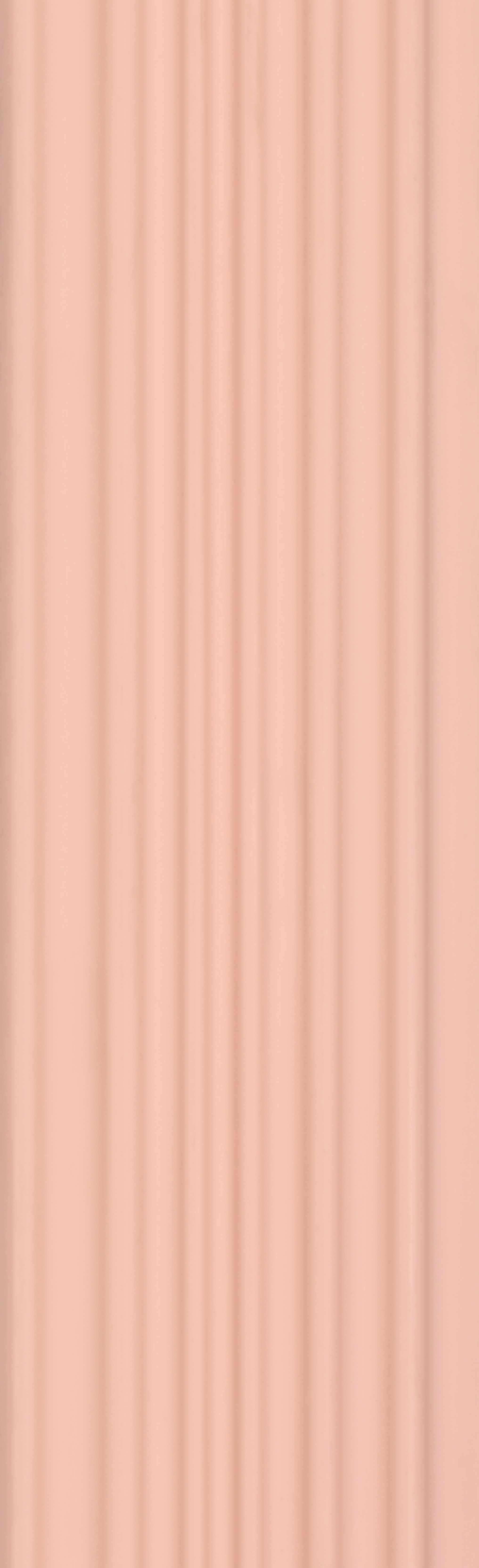 Pink Plain Colour Louver PN 00516 9.5 ft x 4.8 inch Charcoal Panel - 12 mm | Suitable for Feature Wall, TV Unit & Living Room | Width is Subjected to 5% Variation