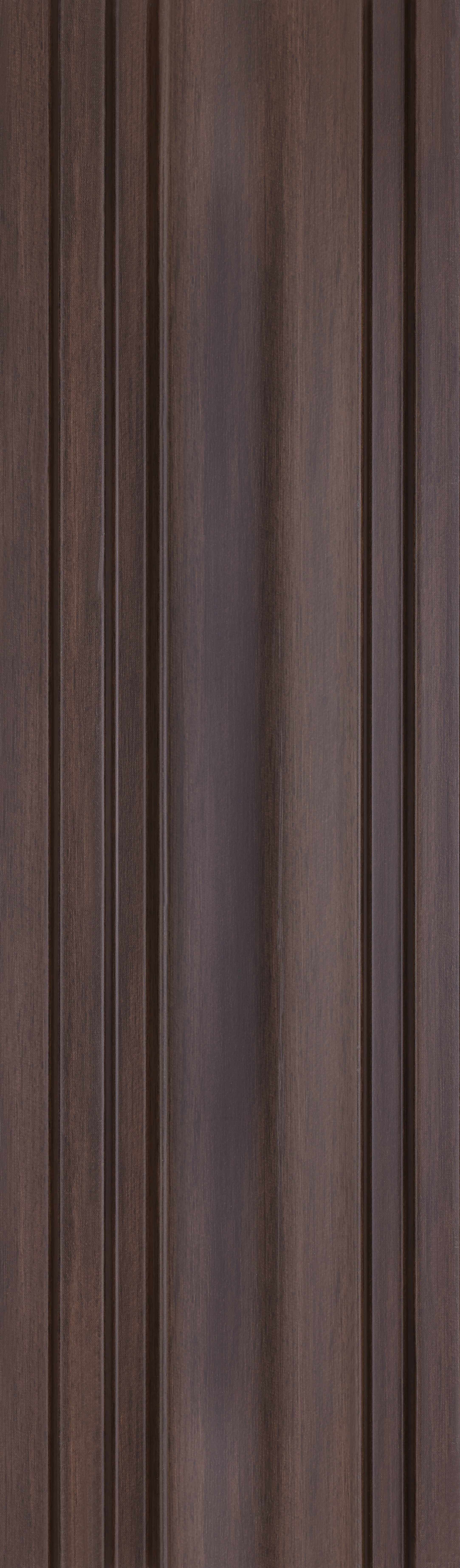 Wooden Look PN 03554 9.5 ft x 4.7 inch Charcoal Panel - 12 mm | Suitable for Feature Wall, TV Unit & Living Room | Width is Subjected to 5% Variation