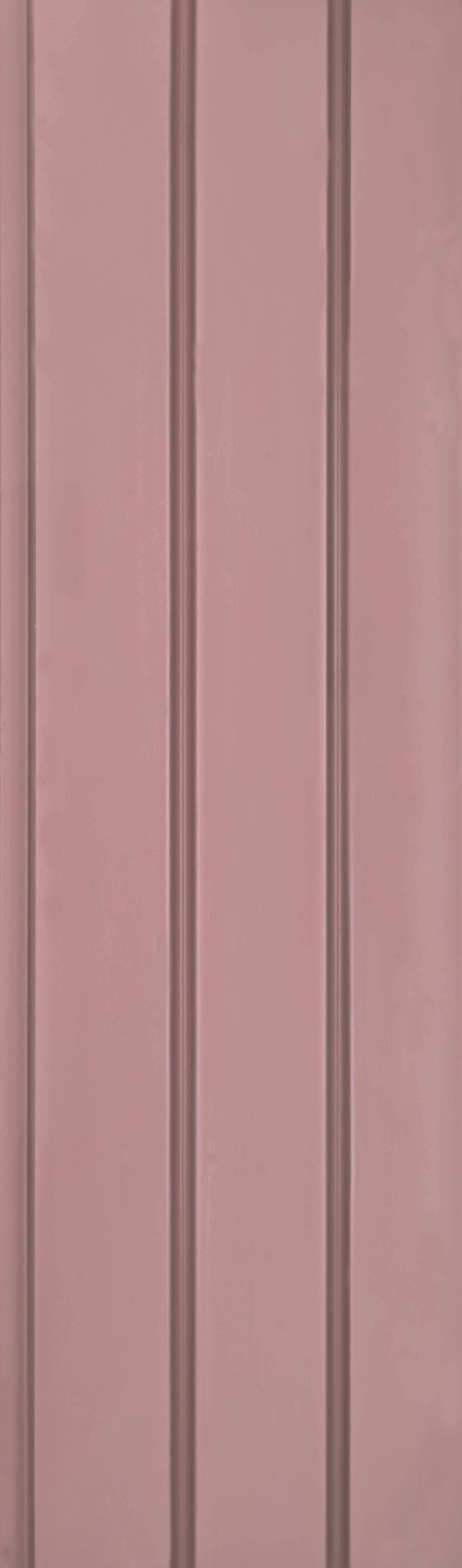 Pink Plain Colour Look PN 03563 9.5 ft x 4.8 inch Charcoal Panel - 11 mm | Suitable for Feature Wall, TV Unit & Living Room | Width is Subjected to 5% Variation
