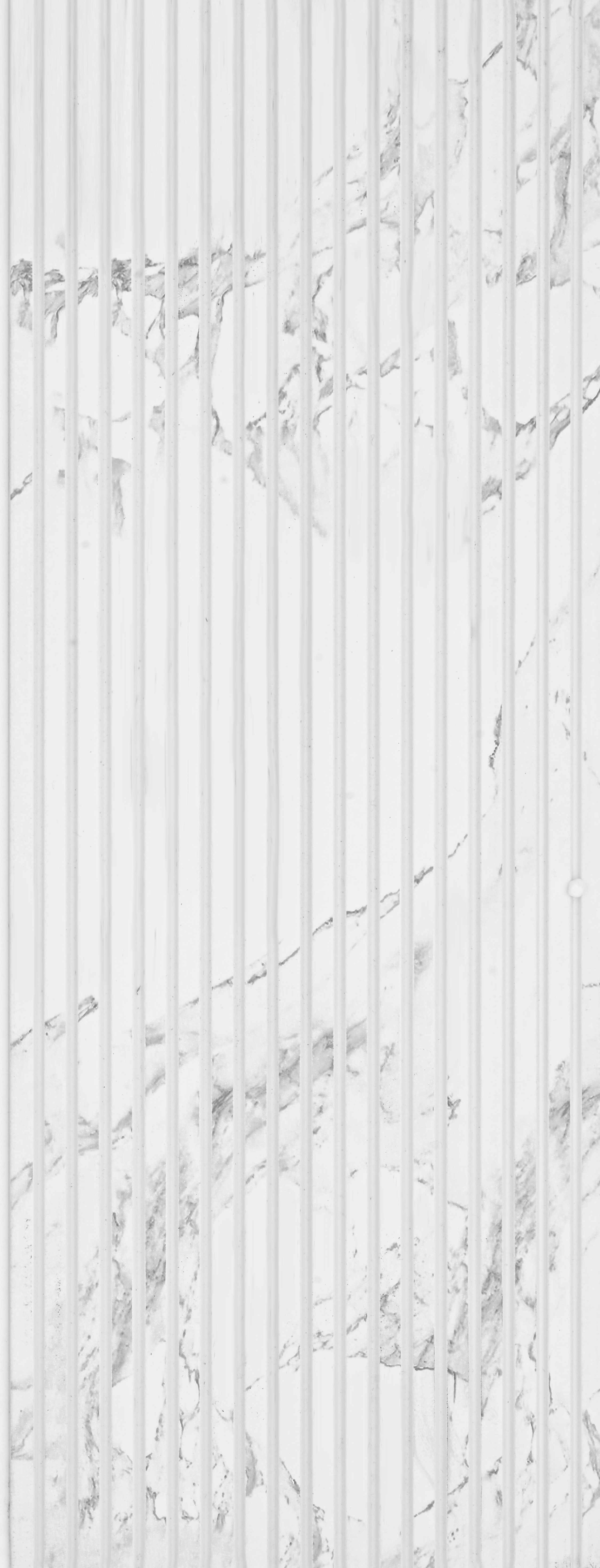 White Marble Look PN 03849 9.5 ft x 6 inch Charcoal Panel - 10 mm | Suitable for Feature Wall, TV Unit & Living Room | Width is Subjected to 5% Variation