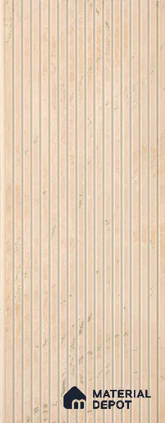 Cream Stone Look PN 03861 9.5 ft x 6 inch Charcoal Panel - 10 mm | Suitable for Feature Wall, TV Unit & Living Room | Width is Subjected to 5% Variation
