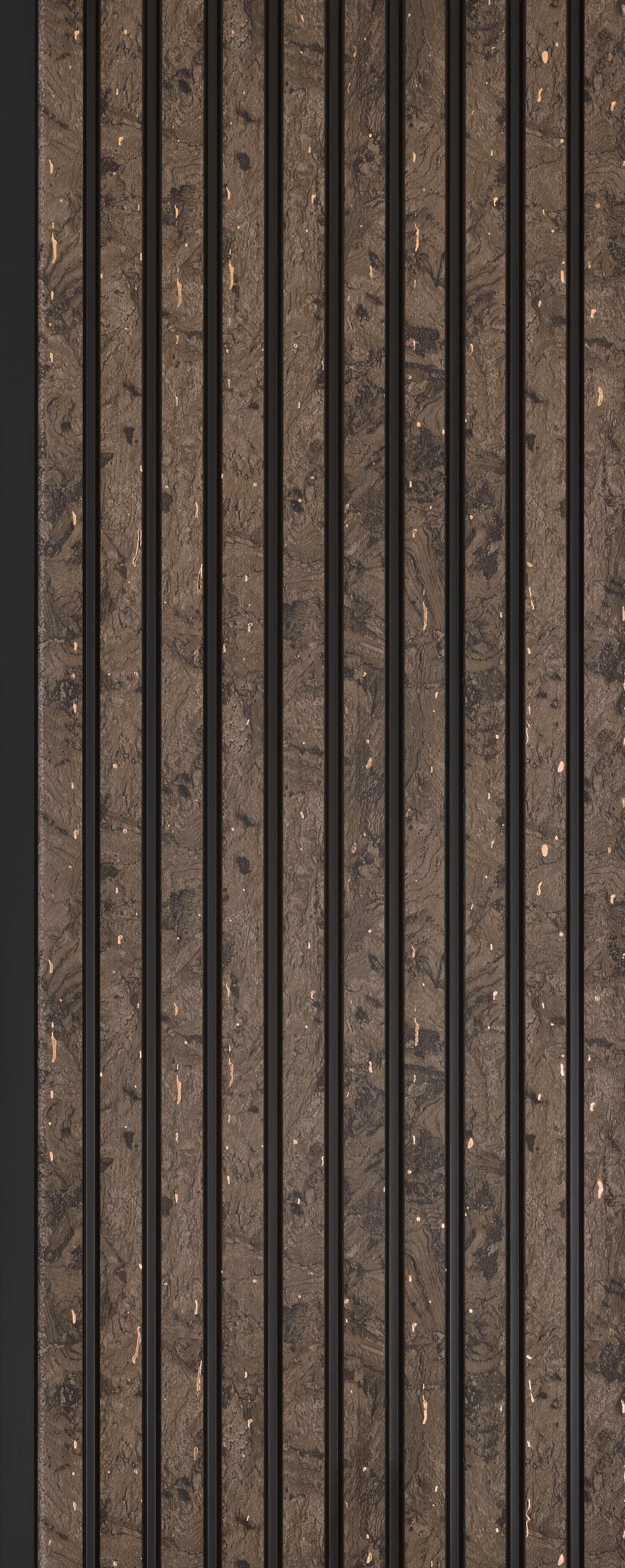 Brown Marble Look PN 03866 9.5 ft x 6 inch Charcoal Panel - 10 mm | Suitable for Feature Wall, TV Unit & Living Room | Width is Subjected to 5% Variation