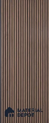 Wooden Look PN 03887 9.5 ft x 6 inch Charcoal Panel - 10 mm | Suitable for Feature Wall, TV Unit & Living Room | Width is Subjected to 5% Variation