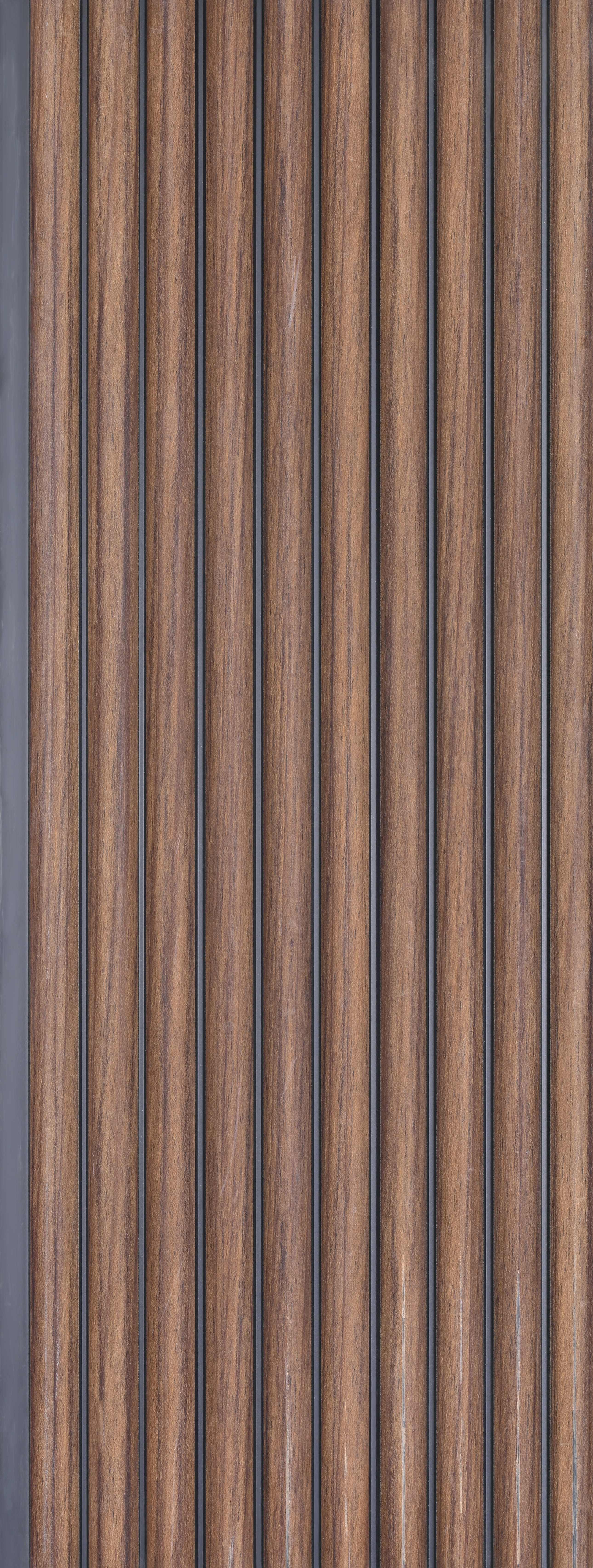 Wooden Look PN 03893 9.5 ft x 6 inch Charcoal Panel - 10 mm | Suitable for Feature Wall, TV Unit & Living Room | Width is Subjected to 5% Variation