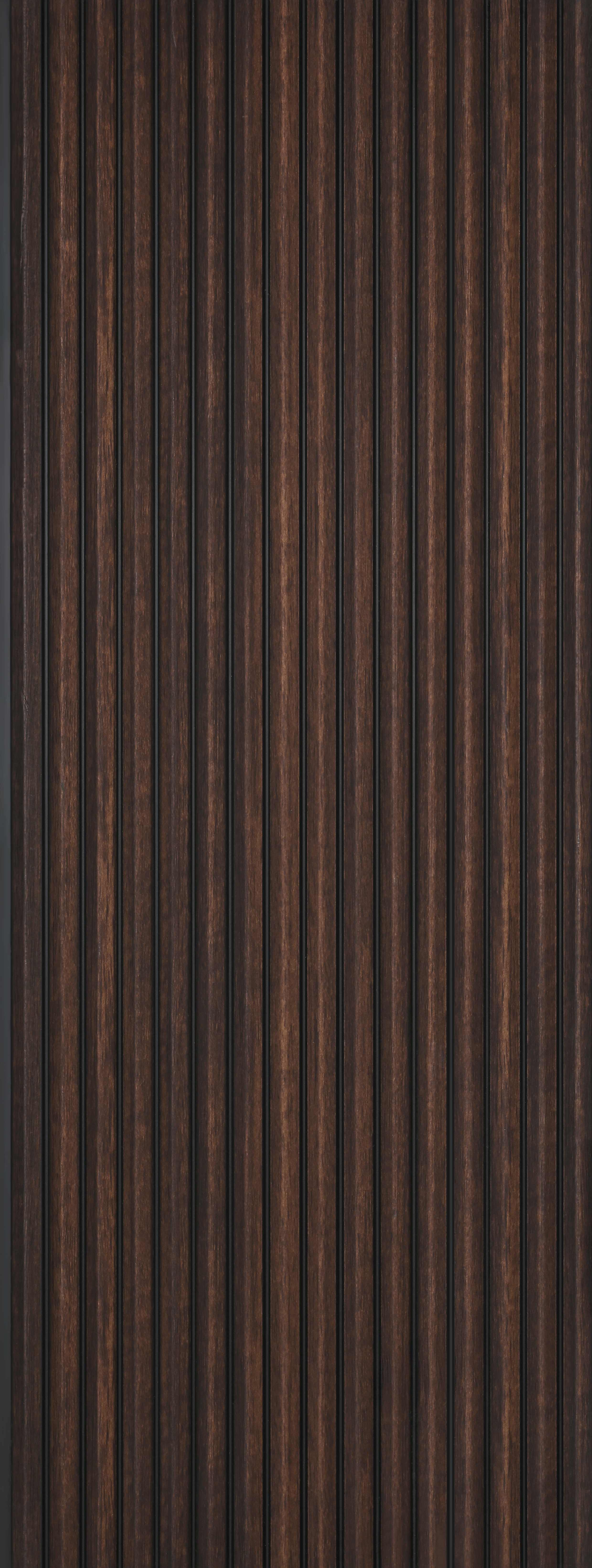 Wooden Look PN 03913 9.5 ft x 6 inch Charcoal Panel - 10 mm | Suitable for Feature Wall, TV Unit & Living Room | Width is Subjected to 5% Variation
