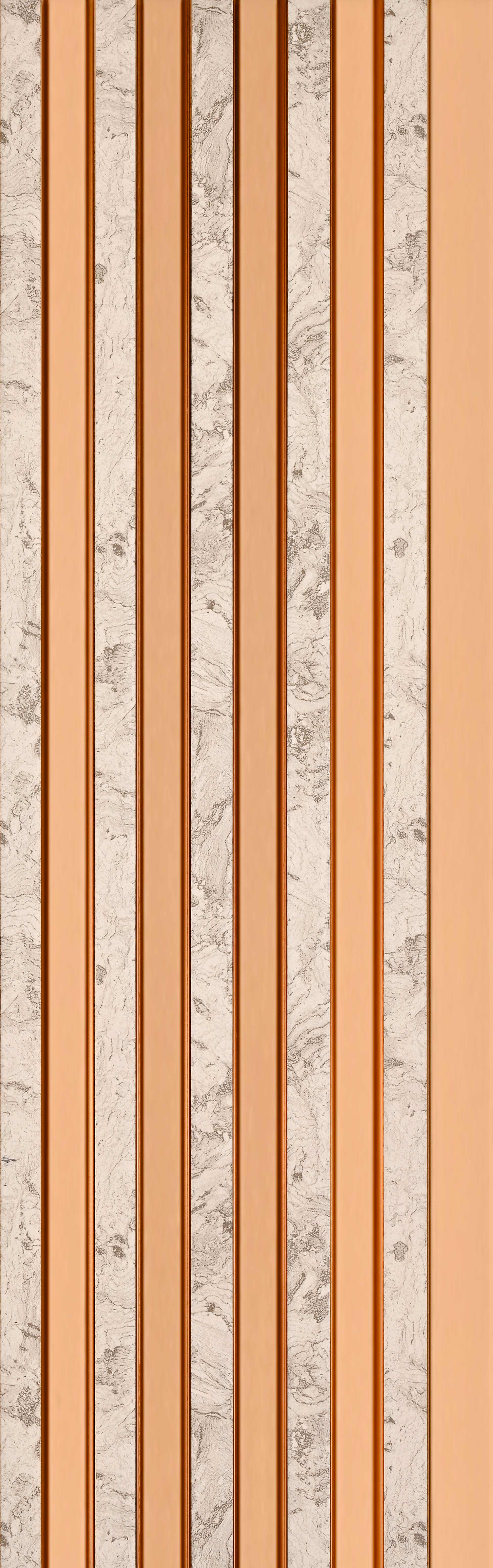 Cream Marble Look PN 04576 8 ft x 4.9 inch Charcoal Panel - 12 mm | Suitable for Feature Wall, TV Unit & Living Room | Width is Subjected to 5% Variation